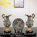 GobekUsa Resin Vase Dried Flowers Arrangement for Living Room Decor