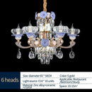 GobekUsa Crystal Candle Chandelier: Elegant Lighting for Villa, Apartment & Staircase