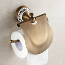 GobekUsa Bath Hardware Set: Toilet Paper Holder, Towel Rack, Tissue Holder, Cup Holder, Robe Hook