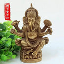 GobekUsa Bronze Ganapati Elephant Buddha Statue
