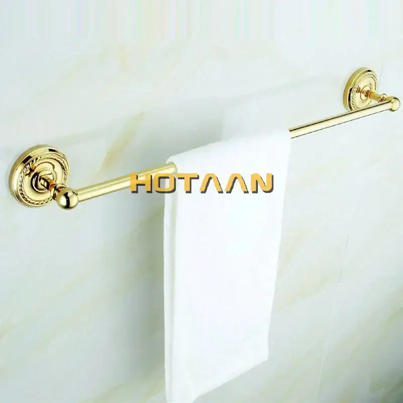 GobekUsa Brass Bathroom Accessories Set, Gold Finish, 6-Piece Set, photo 2 of 6