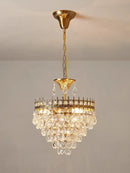 GobekUsa Crystal LED Pendant Light for Living Room