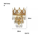 GobekUsa Crystal LED Pendant Light for Living Room