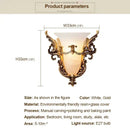 GobekUsa Glass Sconce Light for Modern Interior LED Wall Lamp