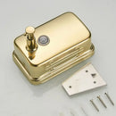 GobekUsa Gold Stainless Steel Wall Mounted Shower Soap Dispenser