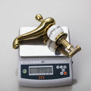 GobekUsa Diamond Bathroom Faucet Set - Polished Golden Luxury Bathtub Shower Basin Mixer
