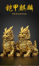 GobekUsa Copper Unicorn Ornaments: Home & Office Decor Crafts