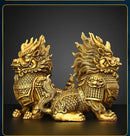 GobekUsa Copper Unicorn Ornaments: Home & Office Decor Crafts