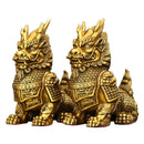 GobekUsa Copper Unicorn Ornaments: Home & Office Decor Crafts