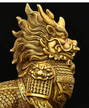 GobekUsa Copper Unicorn Ornaments: Home & Office Decor Crafts