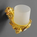 GobekUsa Dragon Bathroom Hardware Set: Paper Holder, Towel Rack, Soap Dish (MB-0950A)