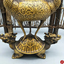 GobekUsa Dragon Tortoise Crane Incense Burner Collection for Home Decoration