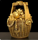 GobekUsa Copper Treasure Bowl Money Jar for Home Decor