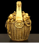GobekUsa Copper Treasure Bowl Money Jar for Home Decor