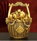 GobekUsa Copper Treasure Bowl Money Jar for Home Decor