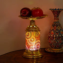 GobekUsa Fruit Platter Desk Lamp: Rechargeable, Romantic Night Light for Living Room, Bedroom