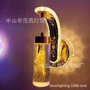 GobekUsa Colorful Pressed Flower Wall Sconce LED Lights