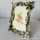 GobekUsa Frog Metal Photo Frame Tabletop Decoration