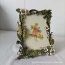 GobekUsa Frog Metal Photo Frame Tabletop Decoration