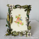 GobekUsa Frog Metal Photo Frame Tabletop Decoration