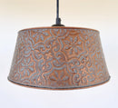 Ornate Copper Pendant Light | 12" | Farmhouse Kitchen & Dining