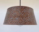 Ornate Copper Pendant Light | 12" | Farmhouse Kitchen & Dining