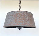 Ornate Copper Farmhouse Chandelier Lighting