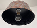 Ornate Copper Pendant Light | 12" | Farmhouse Kitchen & Dining