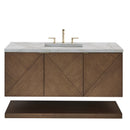 James Martin Marcello 48" Floating Single Bathroom Vanity, Chestnut