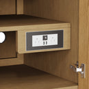 James Martin Hudson 60" Double Bathroom Vanity, Light Natural Oak