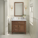 James Martin Lorelai 36" Single Bathroom Vanity, Mid-Century Walnut
