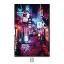 Osaka Streets Canvas