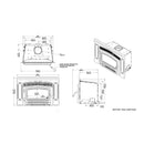 Osburn Matrix 1900 Wood Insert With 45K BTU Heat Output Dry CordWood [OB01900] (SAK23560)