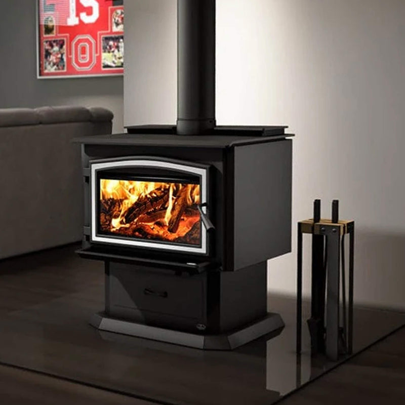 Osburn 3500 Wood-Burning 110K BTU Stove With Blower [OB03500] (SAK15982)