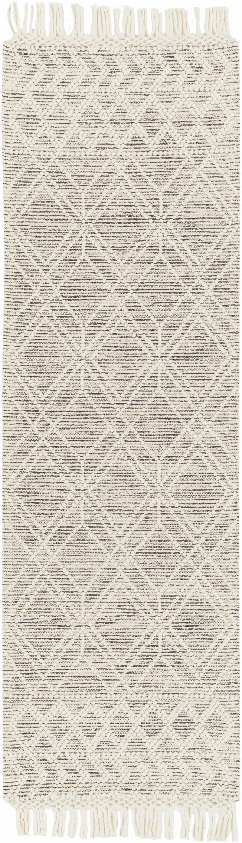 Ossun Wool Rug with Tassels
