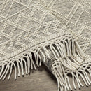 Ossun Wool Rug with Tassels