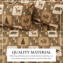 Lodge Printed Sheet Set - Mountain Ridge Collection by Great Bay Home
