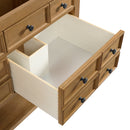 James Martin Malibu 72" Double Bathroom Vanity, Amber Birch