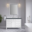 James Martin Brittany 48" Single Bathroom Vanity, Bright White