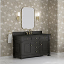 James Martin Brookfield 60" Single Bathroom Vanity, Black Onyx