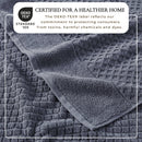 Cotton Diamond Waffle Weave Bath Towel Set - Grayson Collection by Great Bay Home