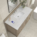 James Martin Lorelai 48" Single Bathroom Vanity, Whitewashed Oak