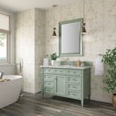 James Martin Brittany 48" Single Bathroom Vanity, Sage Green
