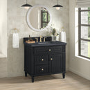James Martin Lorelai 36" Single Bathroom Vanity, Black Onyx
