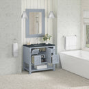James Martin Breckenridge 36" Single Bathroom Vanity, Serenity Blue