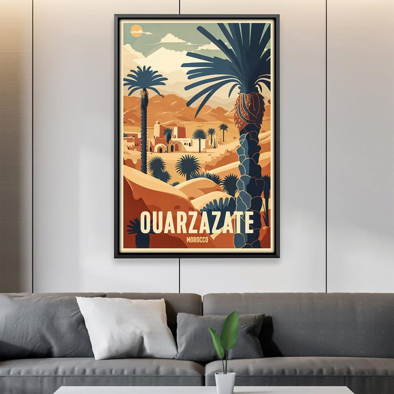 Ouarzazate Morocco Canvas