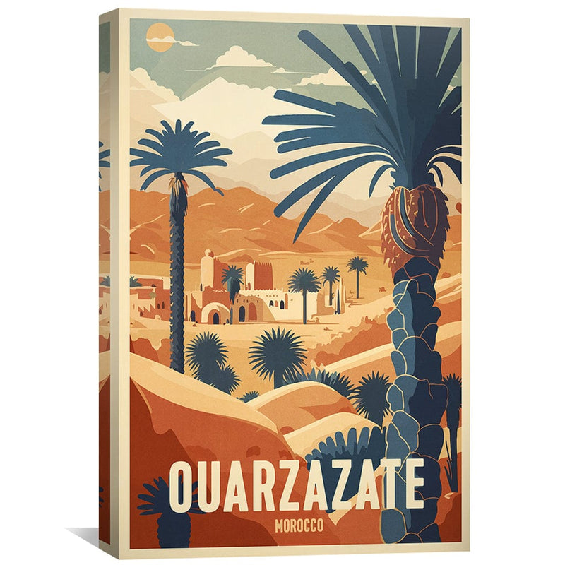 Ouarzazate Morocco Canvas