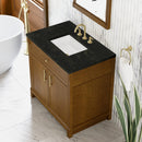 James Martin Bellshire 36" Single Bathroom Vanity, Honey Oak