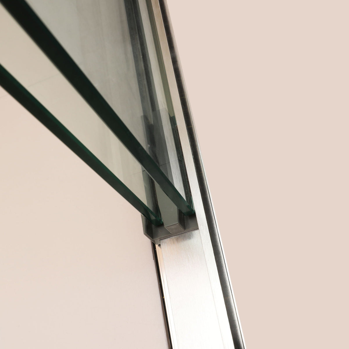 Modern Double Sliding Shower Enclosure, Tempered Glass, photo 7 of 12