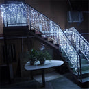 GobekUsa Outdoor Christmas Waterfall Lights 5M Curtain String